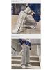 Men's Trendy Wide-Leg Buttoned Basketball Pants - Spring/Summer Loose Fit Casual Trousers