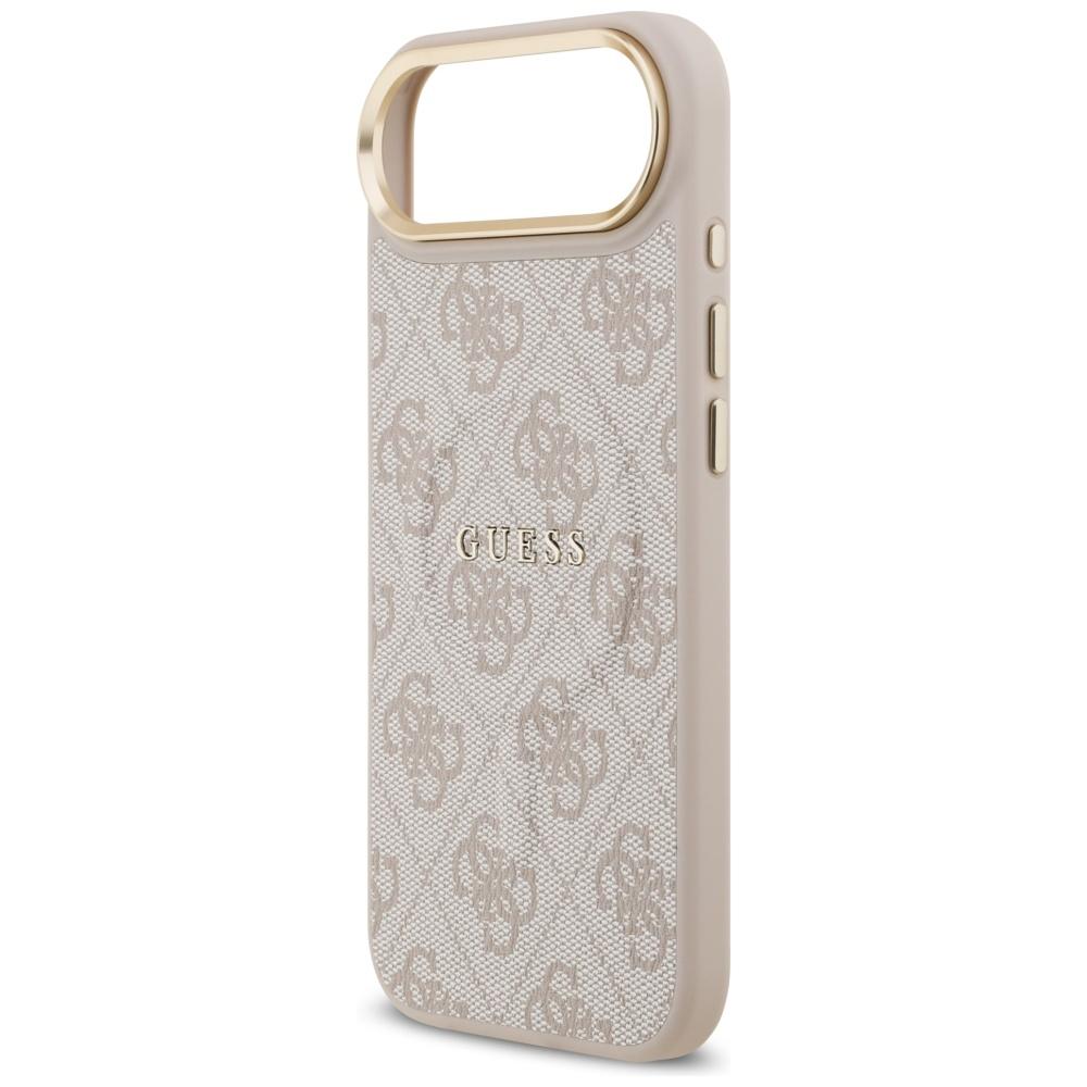 Guess 4G PU Classic Logo MagSafe Case for iPhone Air Pink