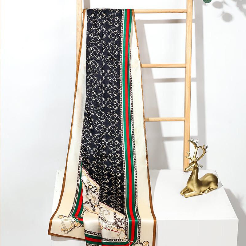 SILKUEEN Pure Silk Long Scarf
