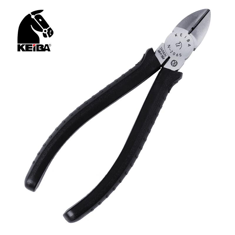 KEIBA N-206S 6-inch Heavy-Duty Diagonal Pliers