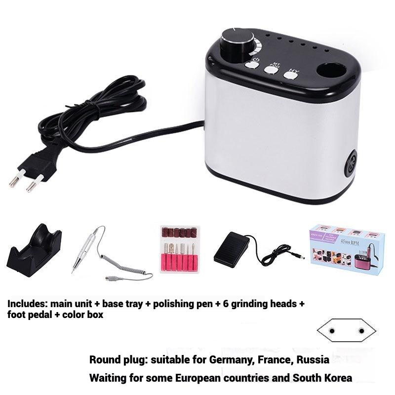 

SUV-703 Professional nail polisher, 0-45000 rpm/60W, beauty and nail equipment серебряный