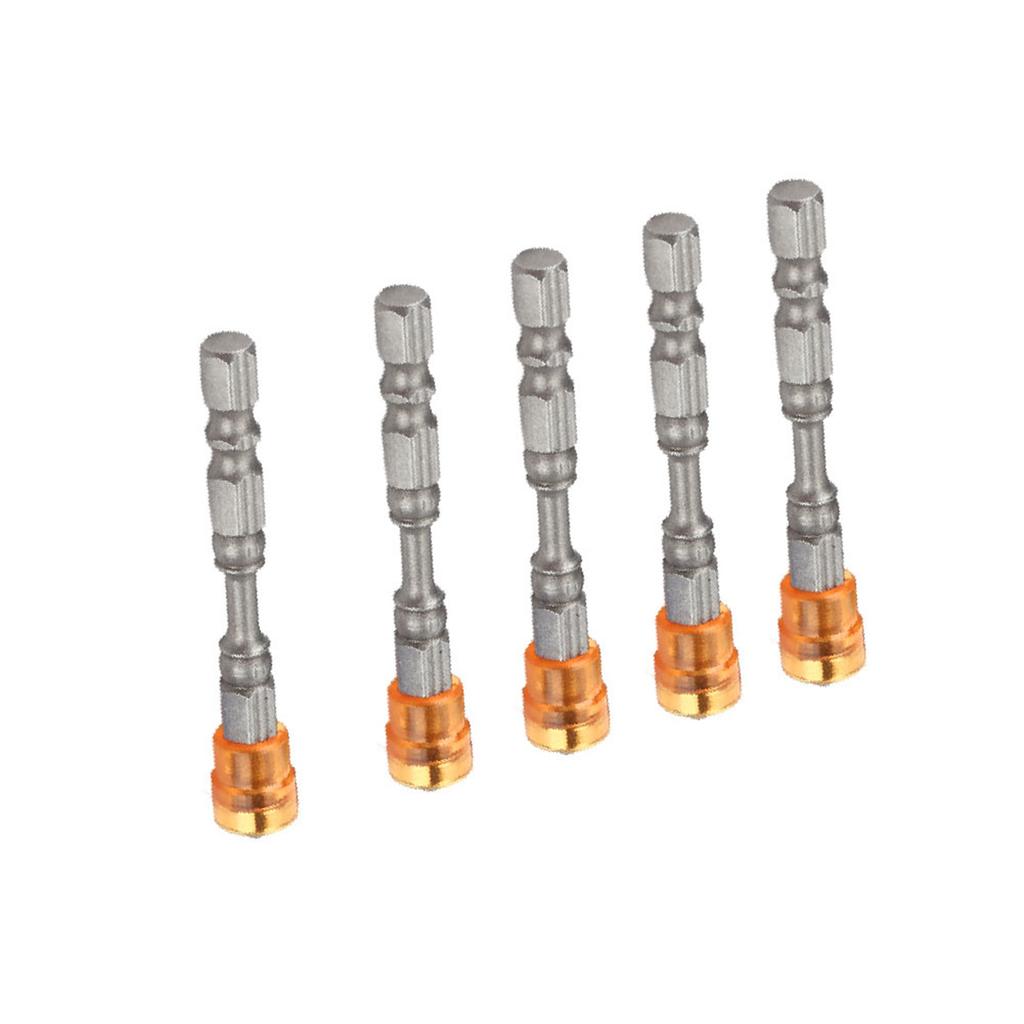 Magnetischer Kreuzschlitz PH2 Schraubendreher-Bitsatz für Trockenbauschrauben 1/4 Zoll Schaft (Gelb)