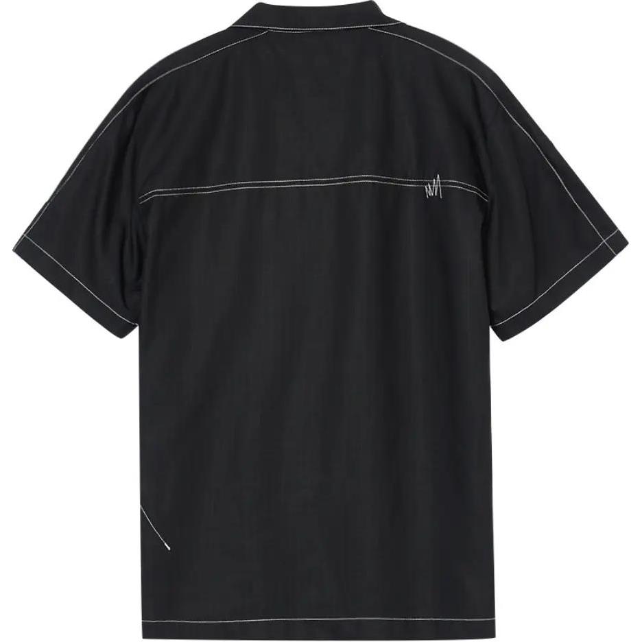 Puma Casual Workwear Moisture-Wicking Breathable Short Sleeve Shirt Unisex shirts Black 624113-01