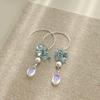 French Pearl Beads Zircon Pearl Stud Earrings - Elegant and Versatile High-End Accessories