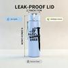 1PC Faith Over Fear Cross Religious Print 750ml Color Plastic Sports Water Bottle Leakproof Flip Straw Lid Suitable for Sports Office Home Use