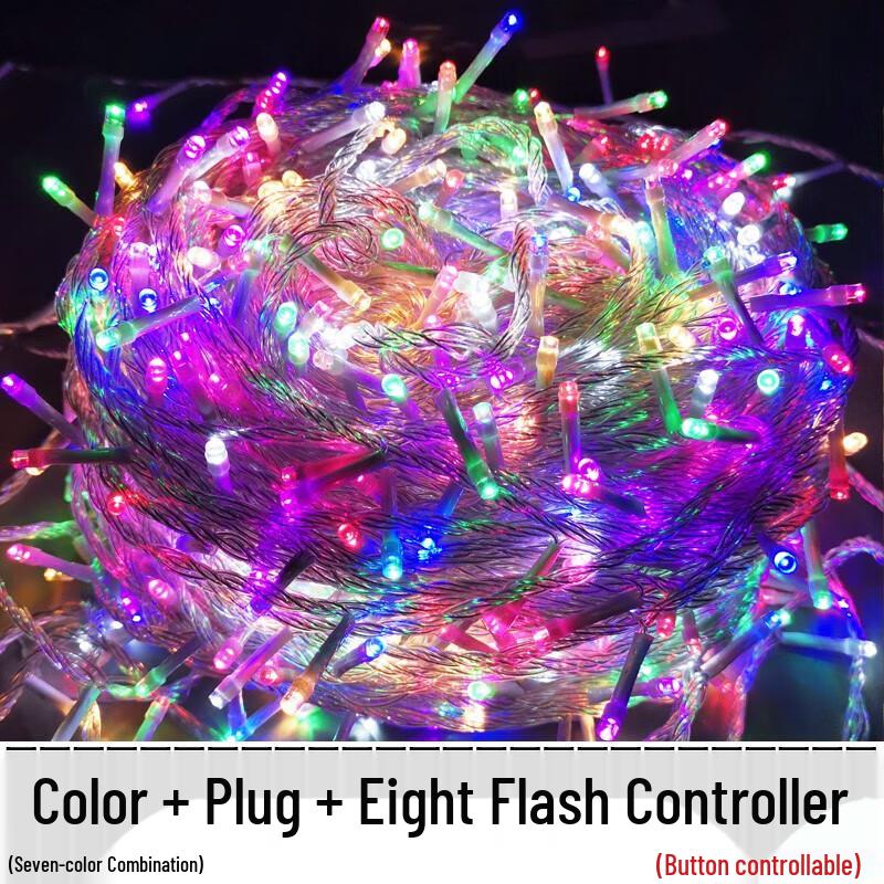 Warm White LED Festival String Lights