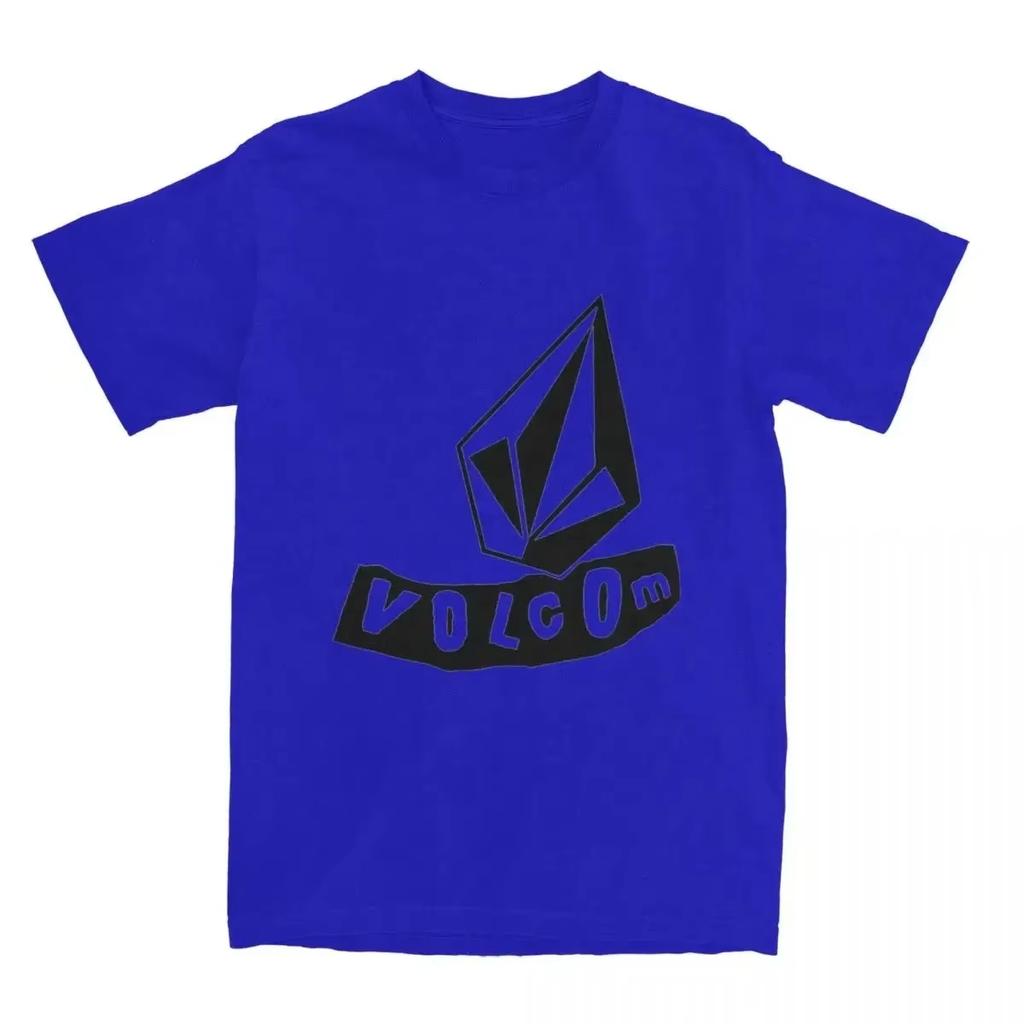 Hot Selling Volcom Obsidian Summer T-Shirt for Men in 2025, Comfortable and Fashionable Short Sleeved High-Quality pro choice