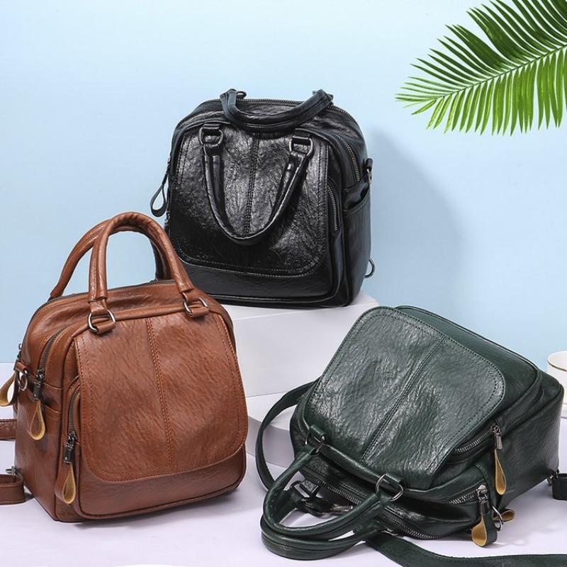 New multifunctional dual-purpose shoulder double shoulder handbag -