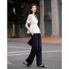 Elegant V-neck Puff Sleeve Blouse