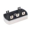 50A 1200V Aluminum Metal Case 3 Phase Diode Bridge Rectifier 50Amp Sql50A Bridge Rectifier Diode Module Electronic Components