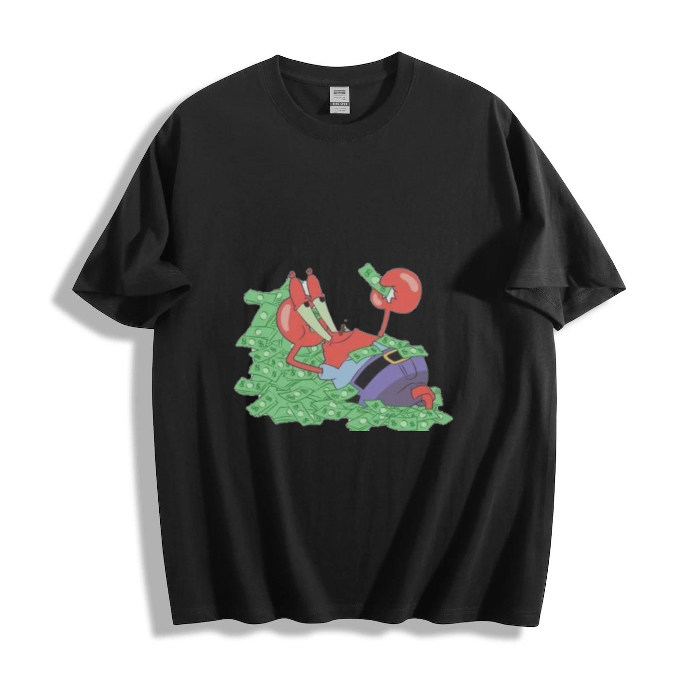 Mr. Krabs Money Pile Graphic T-Shirt L