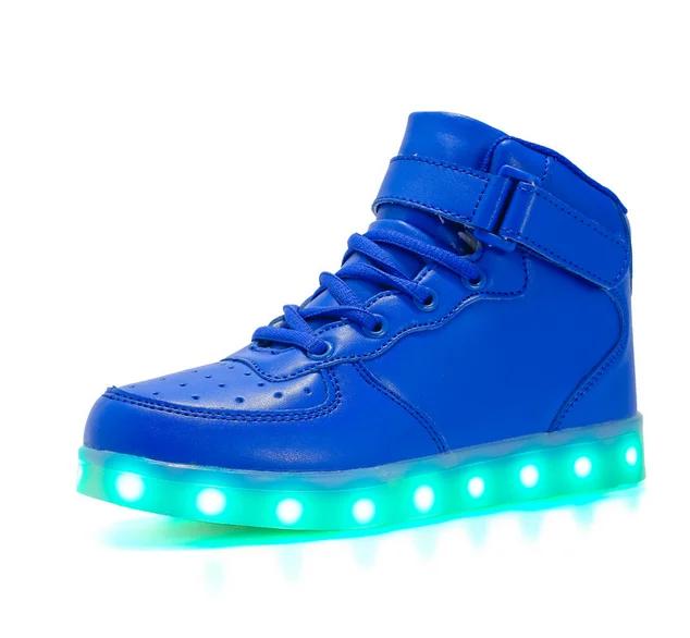 Größe 25-46 LED-Lichter Schuhe Leuchtende Sneaker für Kinder & Erwachsene Frauen Männer Tennis für Kinder Jungen Mädchen Leuchtende Hausschuhe Stiefel