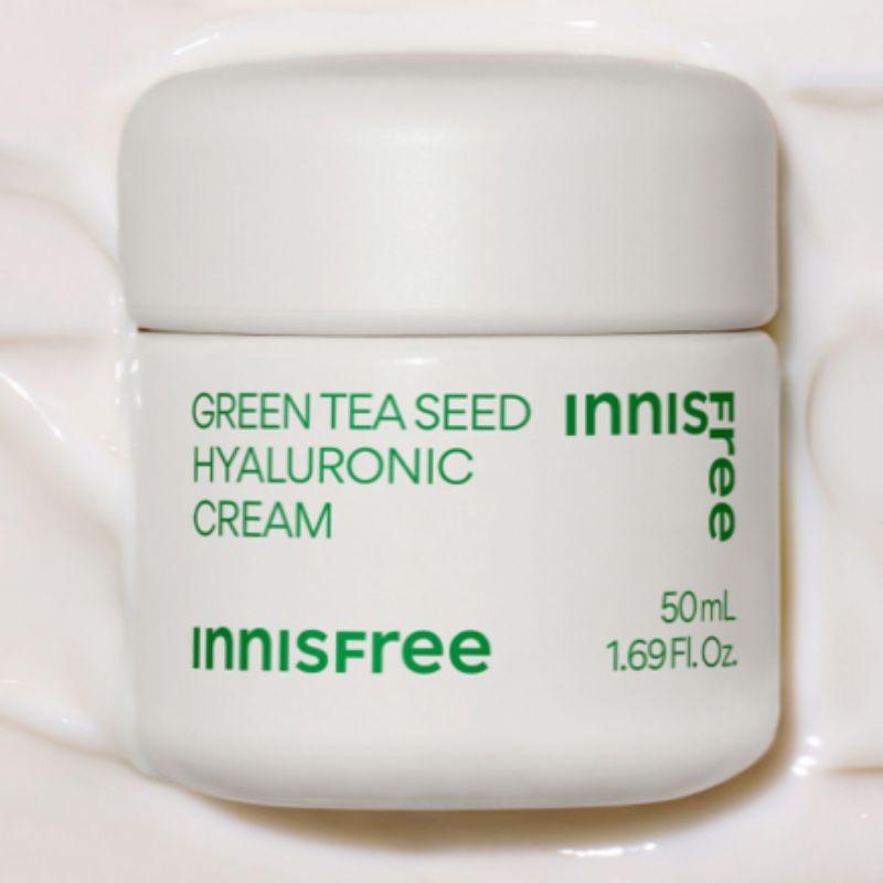 Innisfree Grüntee-Samen-Hyaluronsäure-Creme 50 ml