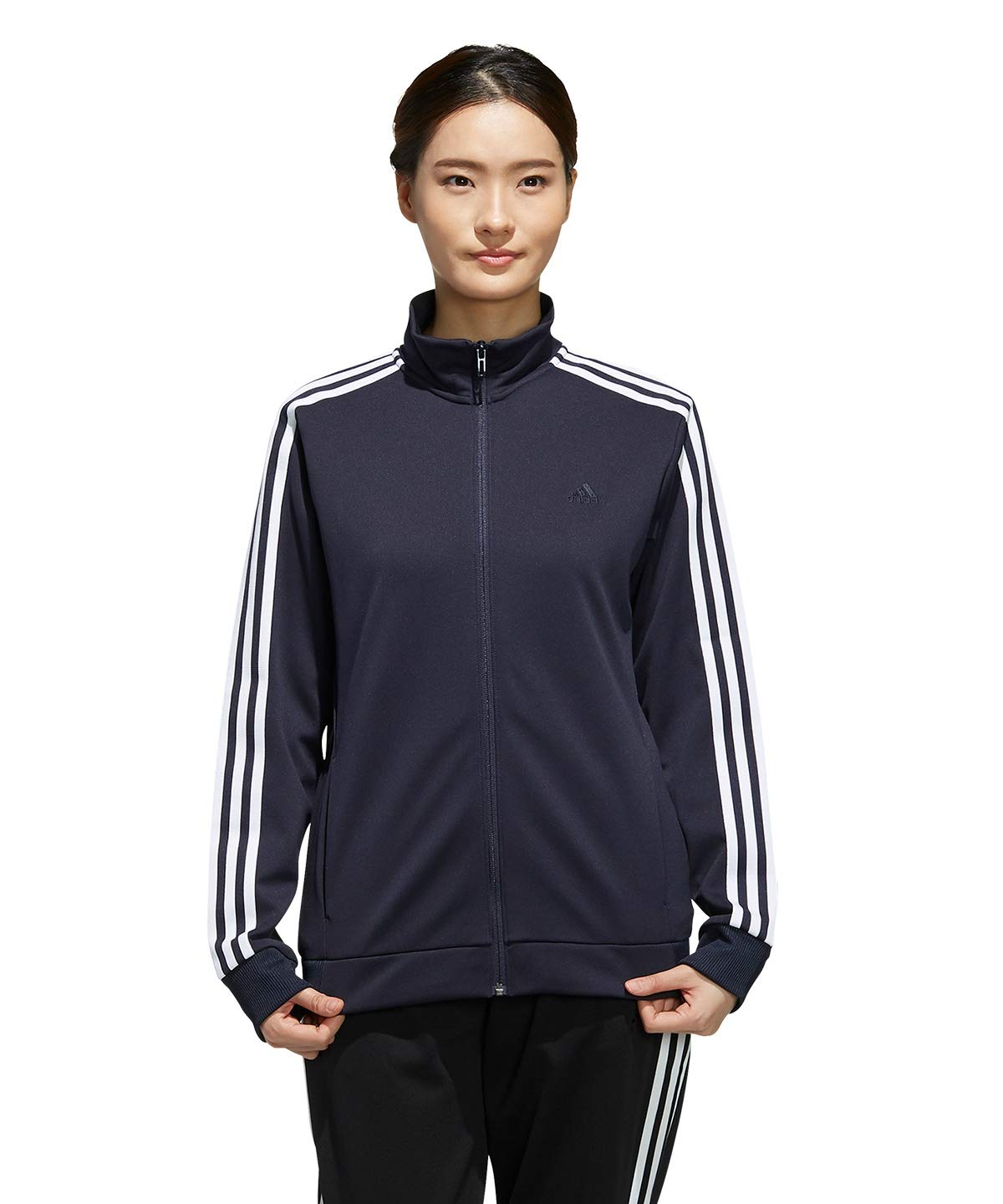 

Куртка Adidas MUSTHAVES FYJ03 Legend Ink Японский размер к японскому размеру 3 полоски Разминочная [Женская] F17/Белый (ЭД1612) Дж/С (эквивалент S)