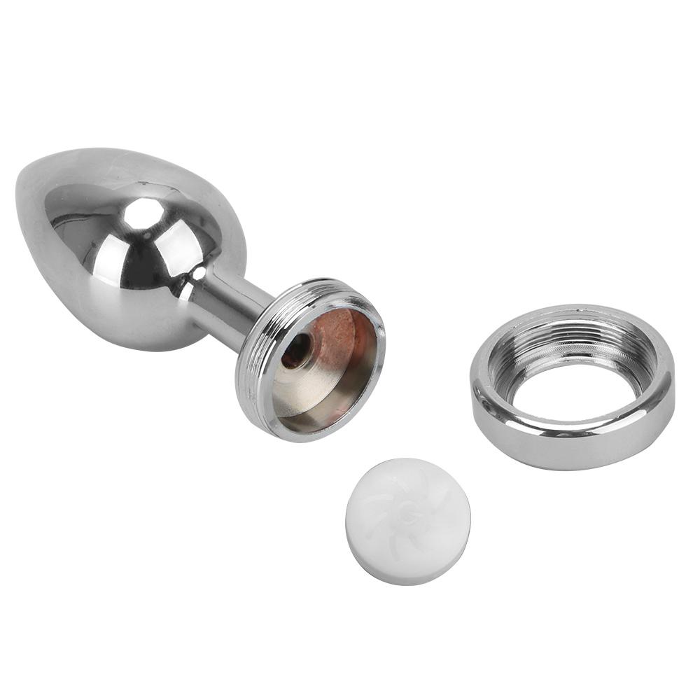 Small Medium Large Set Luminous Metal Anal Beads Butt Plug