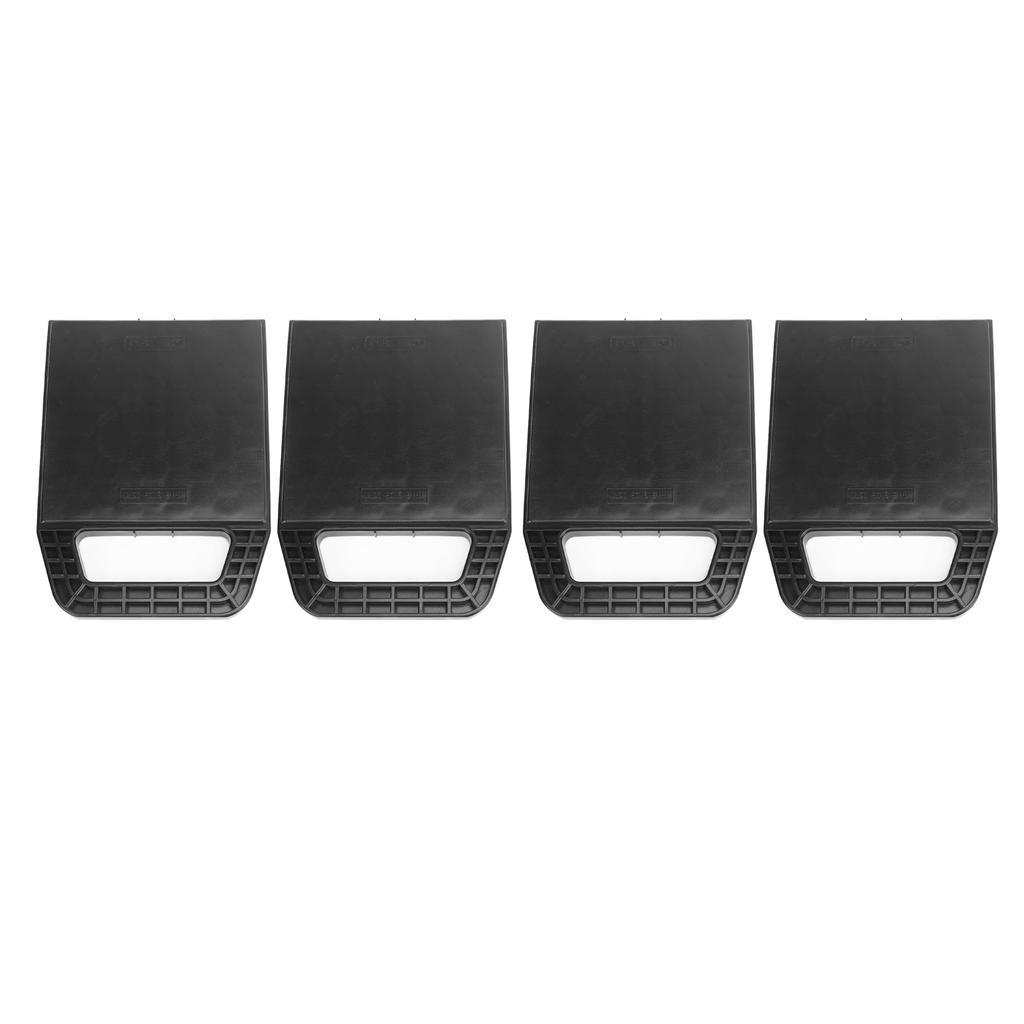 4PCS RV   Pad Prevent  s Sinking Anti Slip Wther Proof Leveling   Block for     Trailer