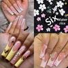 1Pcs Cute Flower Nail Art Mold Silicone Nail Charm Stereoscopic Relief 3D Nail Template Diy For Manicure Decoration