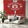 Manchester United F Custom Name Wall Tapestry Aesthetic Wall Hanging Printed Fabric Blanket Decorative Tapestries for Bedroom Living Room Home Decor