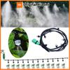 Garden Irrigation 10Meters 10 Sprinklers Nozzles Water Sprayer Misting Fog Cooling Nozzle System Agricultural Sprayer System