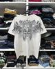 2000er Neues amerikanisches Retro lässiges HipHop Gothic Print Damenbekleidung Mode T-Shirt Street Kurzarm Damen und Herren y2K Tops