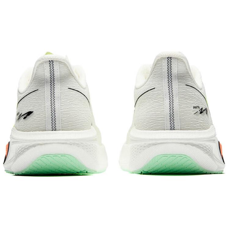 New Anta Horsepower 5.0 Cushioning Wear-Resistant Rebound Low-Top Training Running Shoes Men's White Yellow Orange 112525583-1