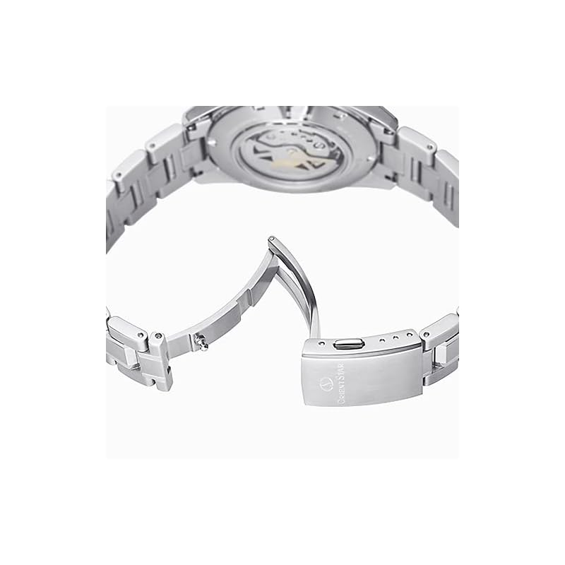 Orient Star RK-AV0005N Men's Automatic Watch, Modern Skeleton Design, Mechanical Movement, Made In Japan, with 2-Year Manufacturer's Warranty, Open