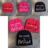 High Top Knit Hat For Men Women With Letter Design Warm Acrylic Breathable For Winter Season