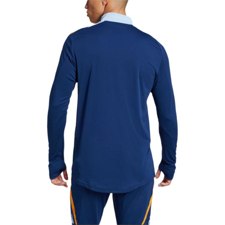 Adidas Real MadridAEROREADY TIRO 24 COMPETITION Soccer Jersey Men's Glossy Finish Blue JE4205