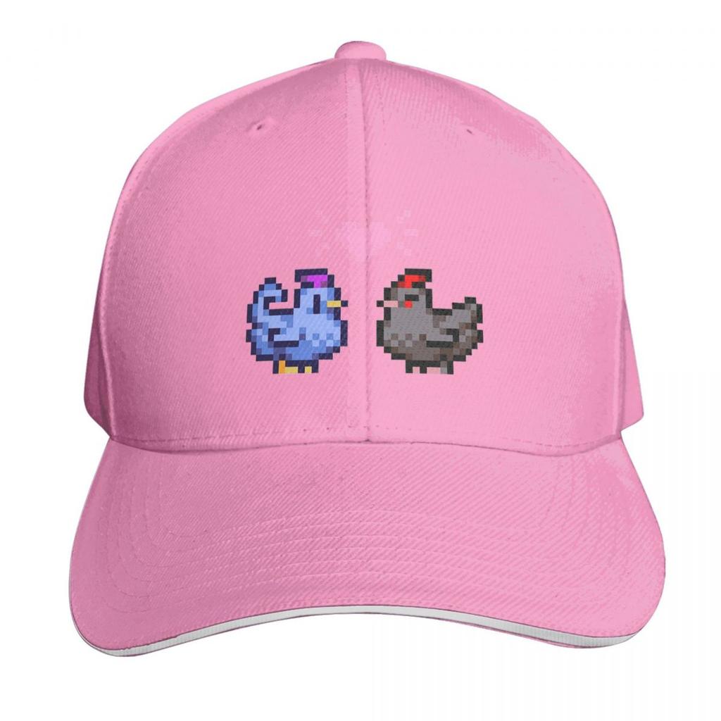 Stardew Valley Pixel Cow Game Cap Fashion Casual Baseball Caps Adjustable Hat Hip Hop Summer Unisex Baseball Hats