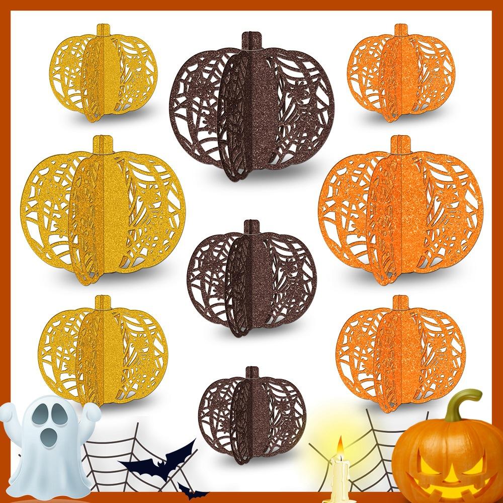 Artificial Pumpkin Tabletop Decor for Halloween Thanksgiving Fall Party