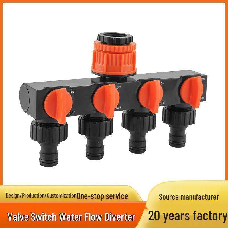 Quick-Connect Faucet Hose Valve & Diverter with Switch