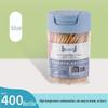Individually Packed Double-Headed Bamboo Toothpicks - 400 Pieces 