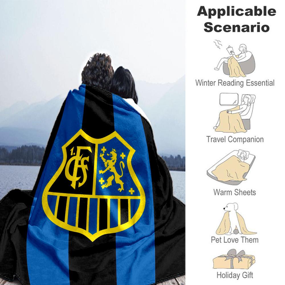 Fc Saarbrcken Blanket, High quality Comfortable for All Seasons, Home Decor, Warmth and Comfort