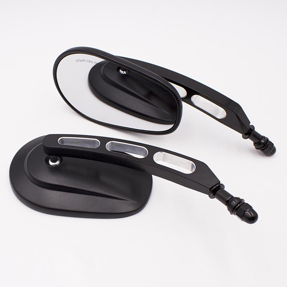 Nastavitelná zpětná zrcátka na řídítka pro motocykly Harley Dyna Street Road Glide 750 Iron 883 1200 Sportster Touring