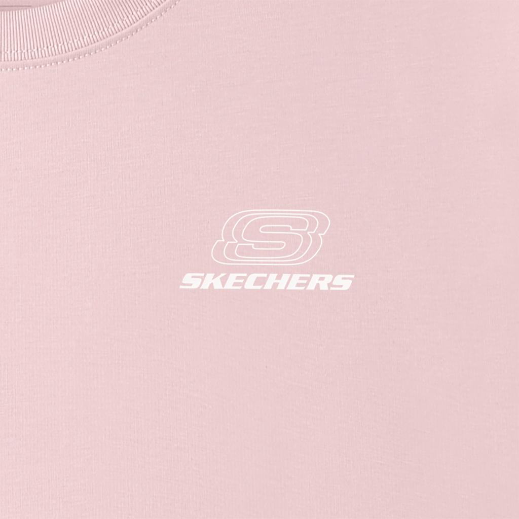 Skechers Round Neck Pullover Short Sleeve T-Shirt Unisex Tops L226U080-01SX