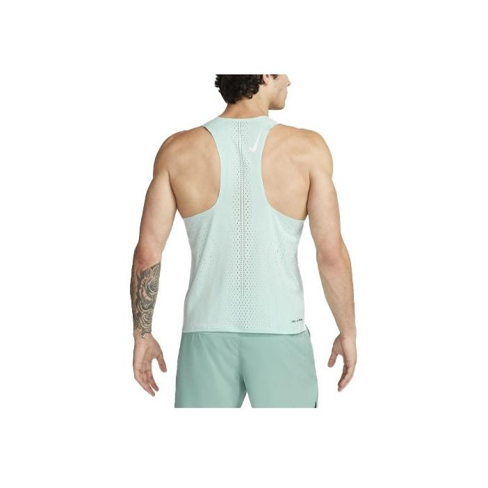 Nike Solid Color Brand Logo Sleeveless Vest Men Tops Emerald-Ice DM4624-346