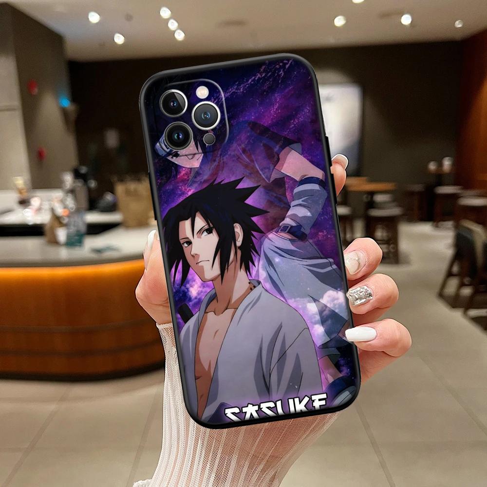 RA28 Naruto Uchiha Sasuke Phone Case for Samsung Galaxy S20 S21 S22 Ultra FE + Plus A21S A22 A24 A25 A26 A30 A30S A31