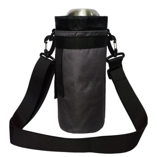 

CLAFTLAB SAIL Water Bottle Cover, Large Size (1.5L Capacity), with Shoulder Strap, Keeps Water Bottles Cold or Hot, Gray, Fits 800ml to 1.5L Water Bot