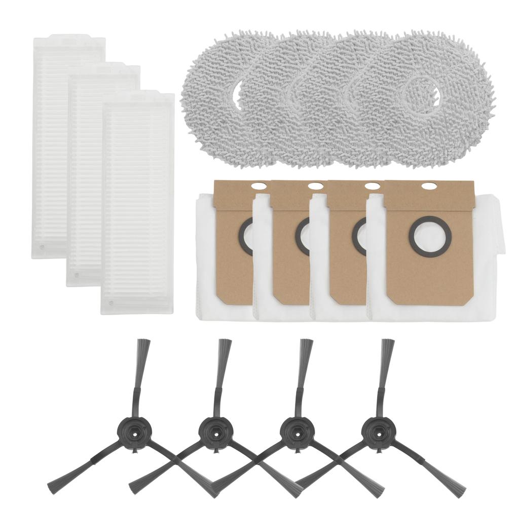 1 Set Main Side Brush Filter Mop Cloth Kit For Conga 13090 Spin Revol Home And Wash Vacuum Cleaner Accessories Spare To Replace