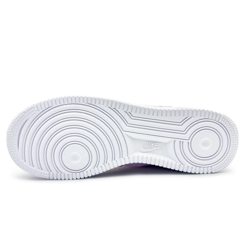 Nike Air Force 1 Kitten Meowth Waterproof Low top Skateboard Shoes Unisex Pink White CW2288-111(Team625-)