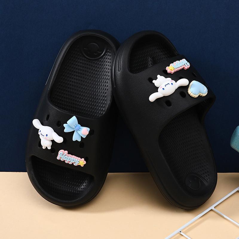 Comfortable Eva Cartoon Style Girls Indoor Slippers Non-slip Soft Sole For All Seasons