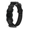 Adjustable Waterproof Nylon Dog Collar with Smart GPS Tracker and Protective Case