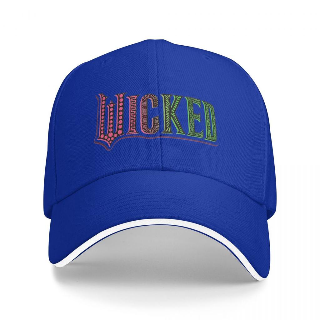 Wicked Glinda And Elphaba Logo Baseball Caps Snapback Baseball Hats Breathable Casual Casquette Outdoor for Men And Women