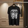 Unisex Adult Vintage Music Anthrax Band T-Shirt Thrash Metal Graphi...