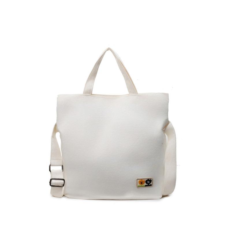 Large capacity women's bag new summer versatile messenger casual portable college student class tote bag