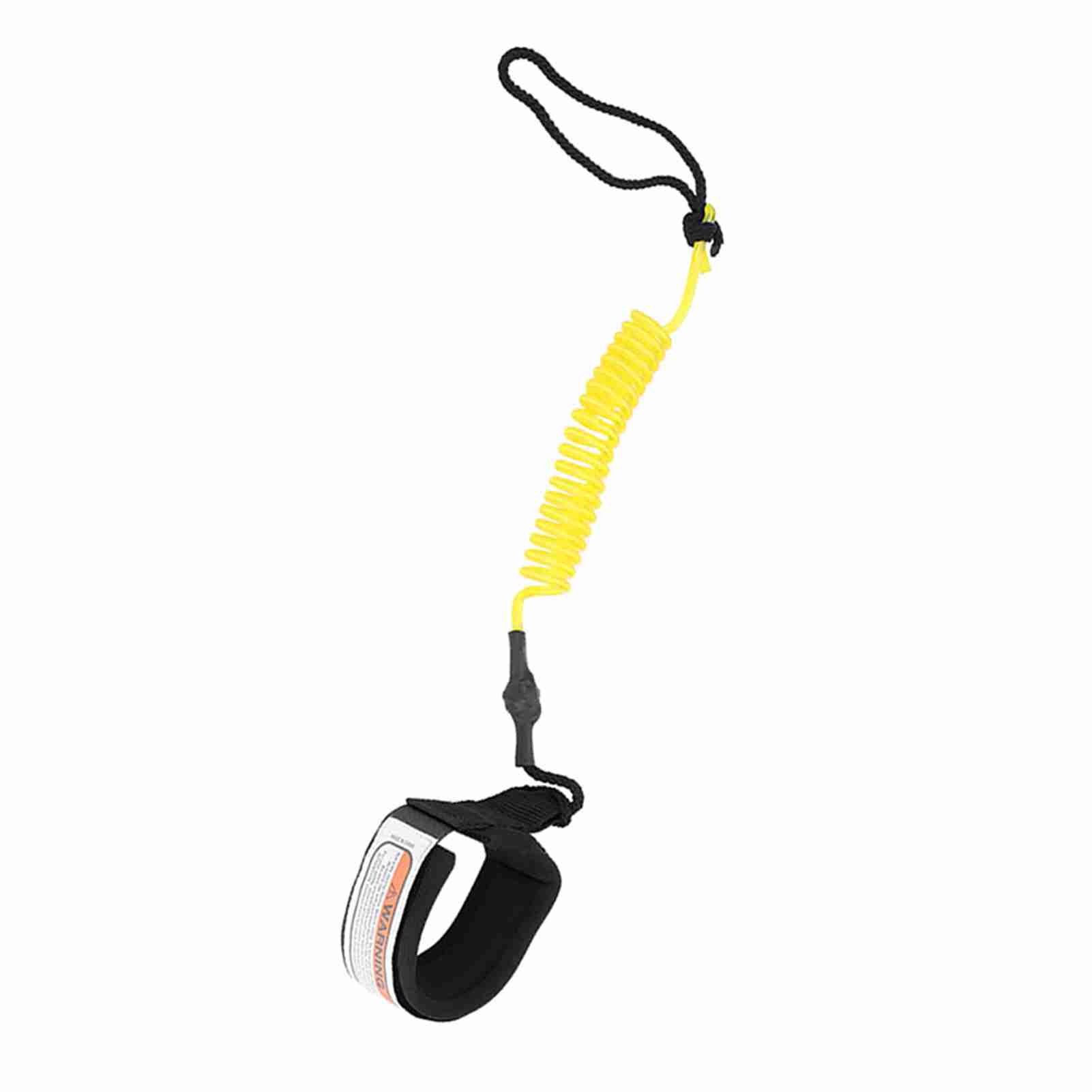 Stand Up Paddle Board 5mm Spirálrugós Lábkötél Szörföző Kötél Szörfdeszkához Yellow sárga