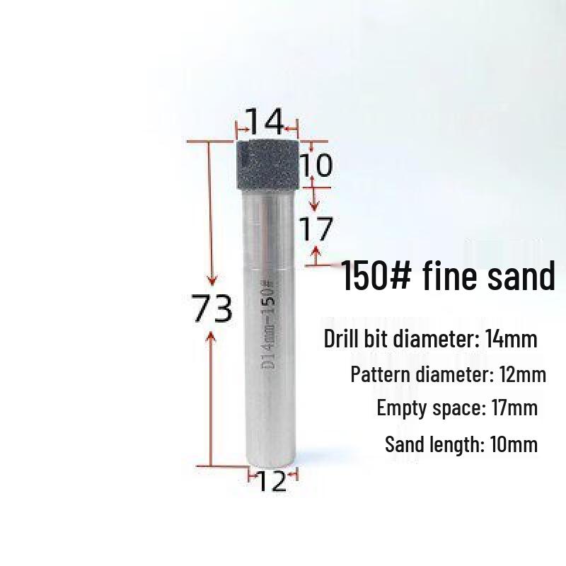 

Yundu D14 Sintered Diamond Grinding Head Milling Cutter