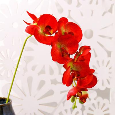 Beautiful Artificial Butterfly Orchid Vivid Silk Flower Unfading
