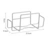 Stainless Steel Tissue Box Holder Portable Storage Shelf Napkin Paper Case  Kitchen Bathroom