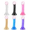 Silicone Realistic Peni Dildo Vibrator Ισχυρή βεντούζα πέους σεξουαλικά παιχνίδια Ευέλικτο Dildos μεγάλο πέος Γυναικείο αυνανιστής επαναχρησιμοποιούμενος